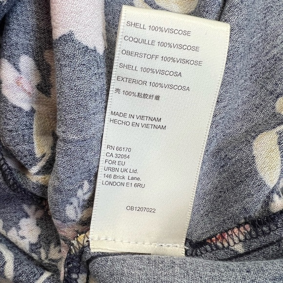 NWT FP Tate Floral Print Bell Sleeve Tunic - Picture 11 of 12